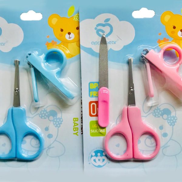 Baby Nail Care Cutter Scissors Clipper File Manicure Pedicure Kit Gift 1 pack