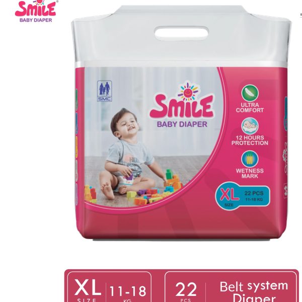 Smile Baby Diaper Belts System XL (11-18)kg 22 Pices