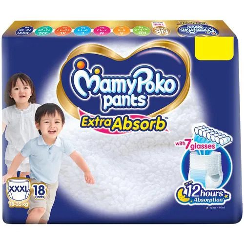 MamyPoko Pants System XXXL Size (18-35 KG) 22 Pices ( Indian )