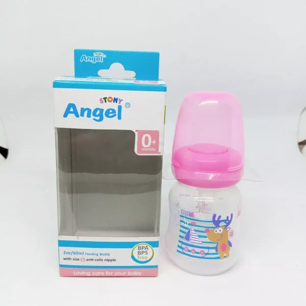 ANGEL BABY FEEDER 60 ML WITH ANTI-COLIC NIPPLE