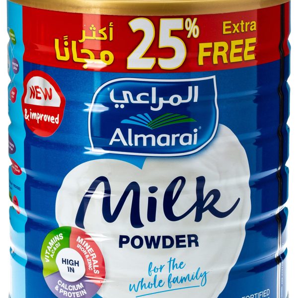 Almarai Fortified Full Cream Milk Powder 2.5kg ( Saudi Arabia )