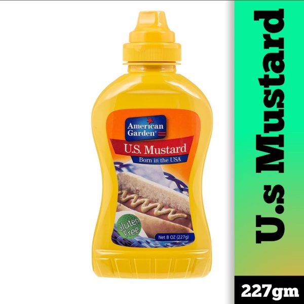 American Garden U.S Mustard ( net 8oz 227gm )