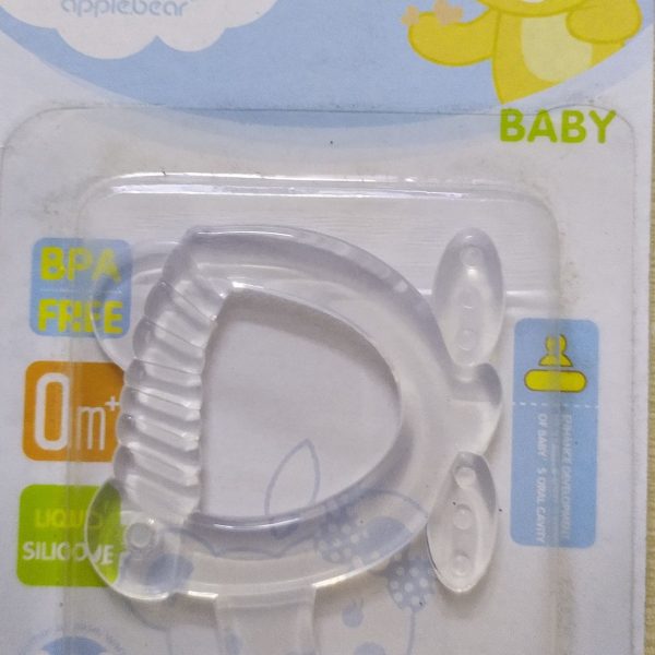 Apple Bear Liquid Silicone Pacifier
