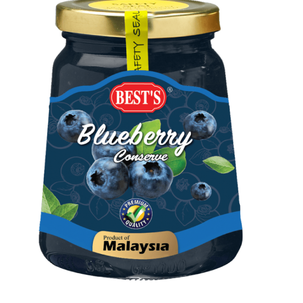 BEST'S Blueberry Conserve Jam (Malaysia) 450gm
