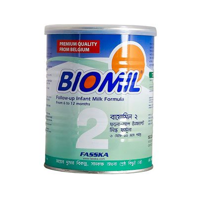 Biomil 2 Baby Milk Powder ( 6 to 12 month ) 400gm Tin