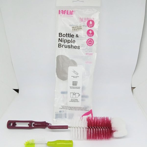 Farlin Baby Bottle & Nipple Brush