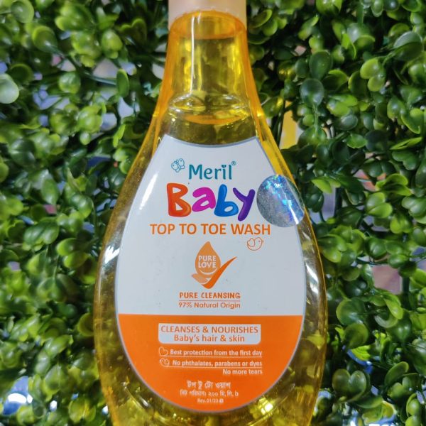 Meril Baby Top to Toe Wash 200 ml
