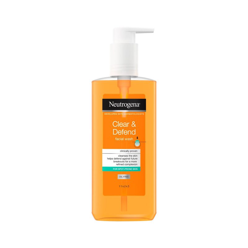 Neutrogena face wash