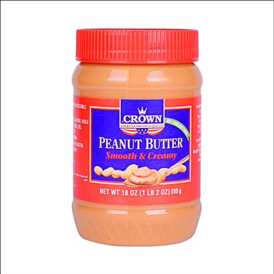 Crown Peanut Butter Smooth & Creamy 510 gm