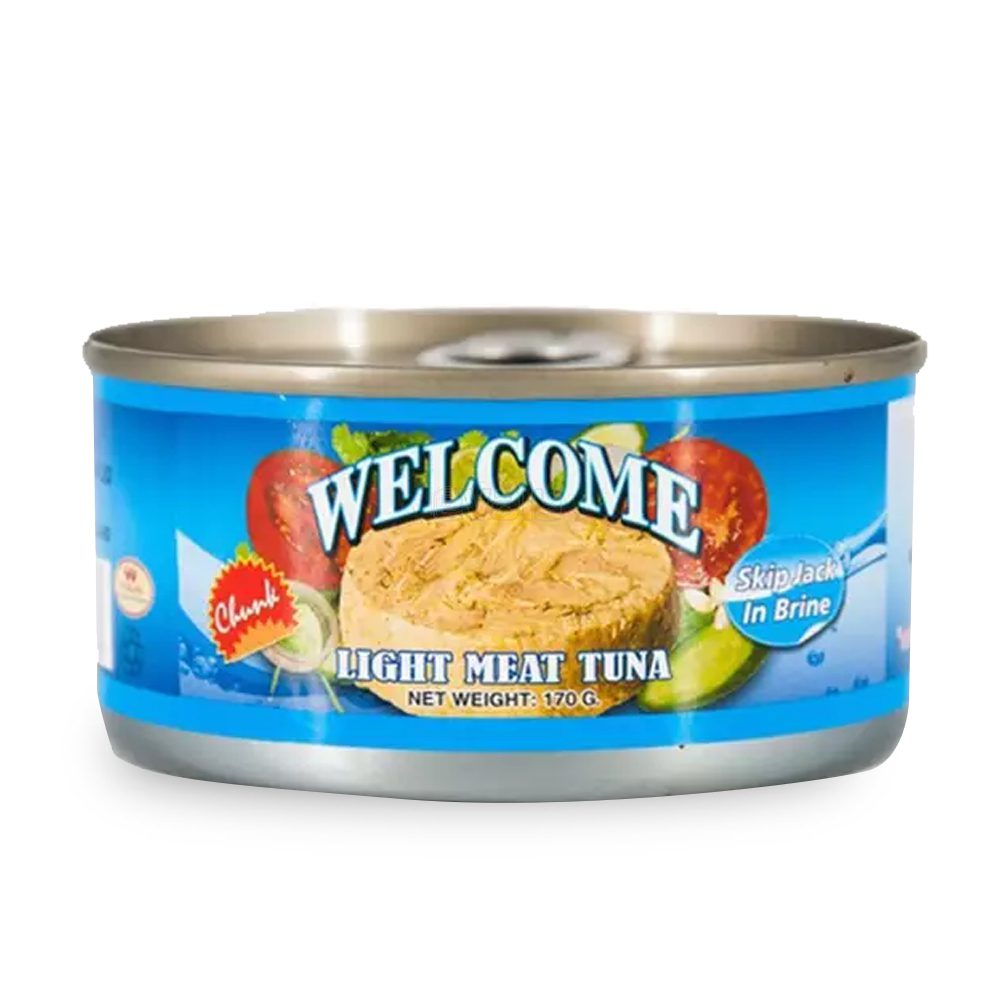 WELCOME LIGHT MEAT TUNA VEG 170Gm