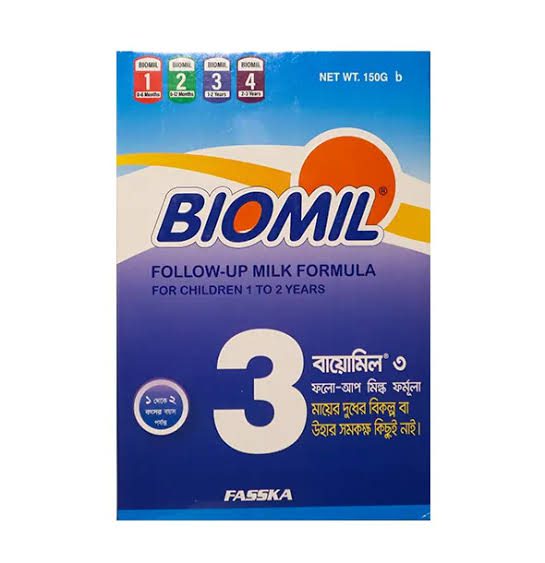 Biomil 3 Baby Milk Powder ( 1 to 2 years ) 150gm
