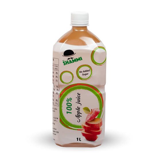 Mr Shammi 100% Apple Juice 1 Litre