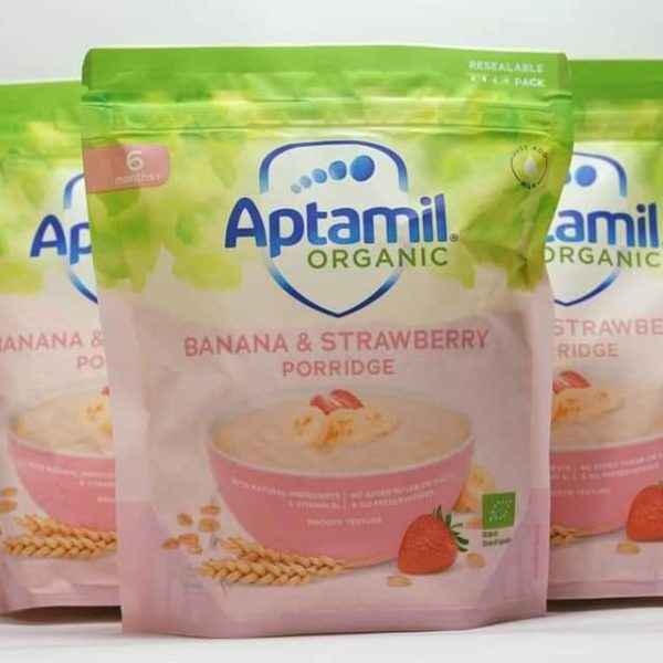 Aptamil Banana & Strawberry Porridge