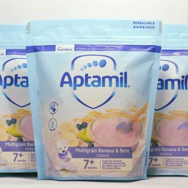 Aptamil Multigrain Banana & Berry Cereal 7+ month