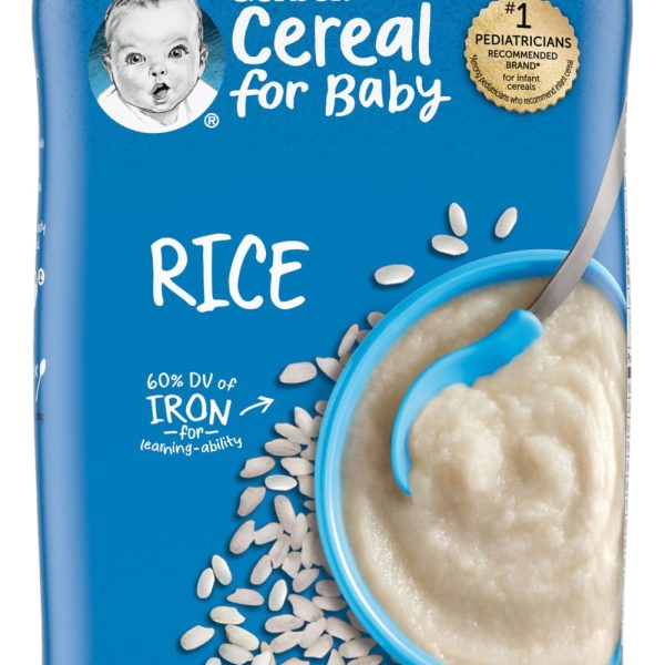 Gerber For Baby Rice Cereal