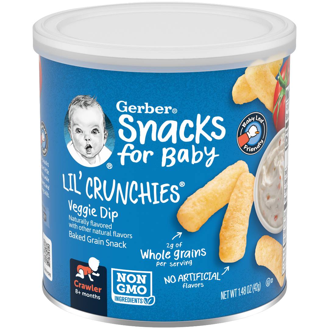 Gerber Snacks For Baby Veggie Dip