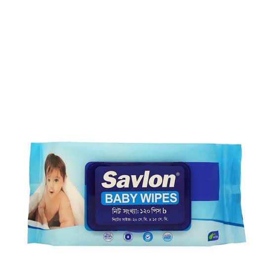 Savlon Antibacterial Wet Wipes 120 Pices