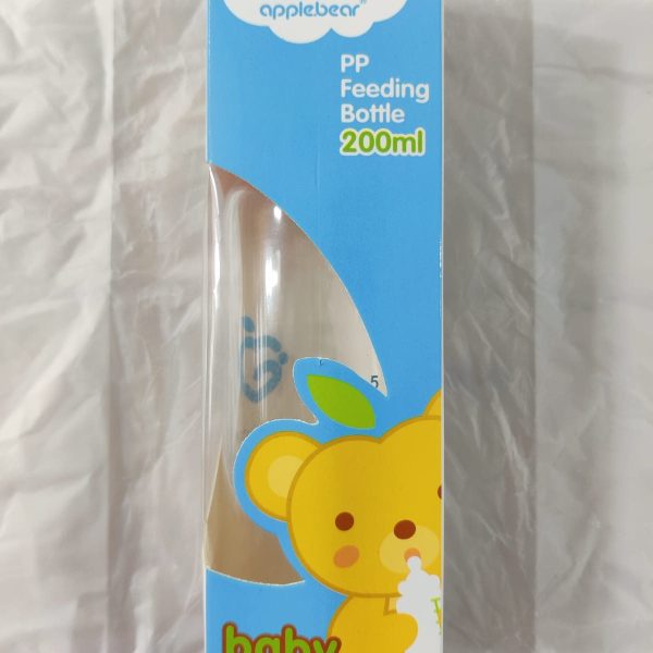 Applebear Baby Standard Caliber Hygienic Glass Feeder Bottle 200 ml
