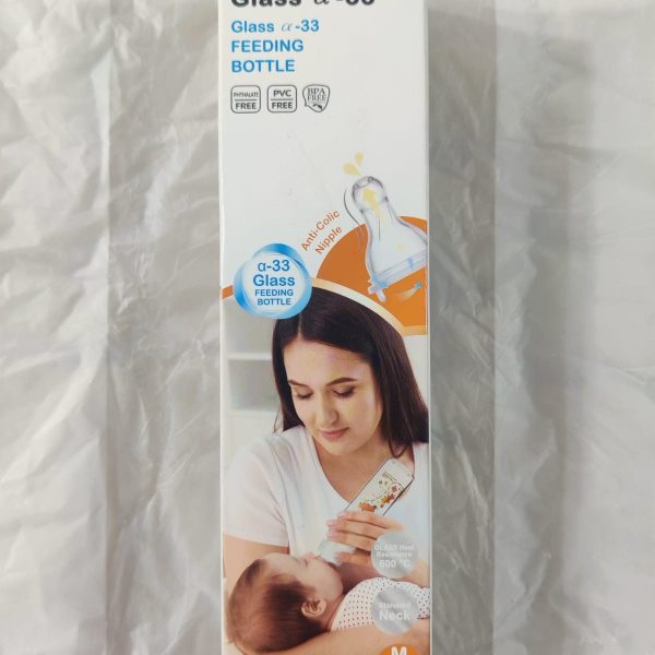 Farline Glass α-33 Feeding Bottle 240ml