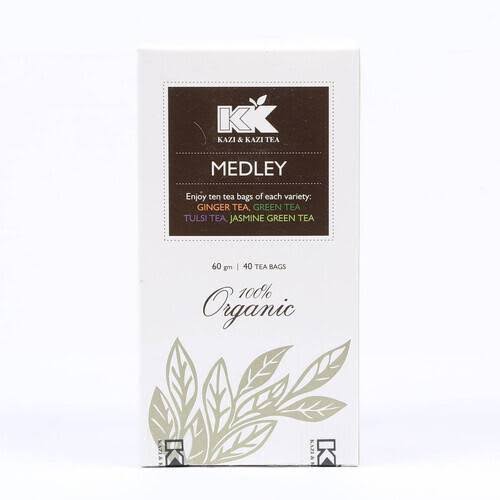Kazi & Kazi Tea Medley 40 Tea Bags 60 Gm