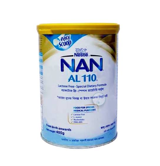 NAN AL 110 Formula Milk Powder (0-6 M+) 400 gm
