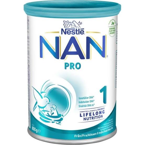 Nan Pro 1 Infant Formula Milk (From 0 to 6 months) 800 gm ( Switzerland )
