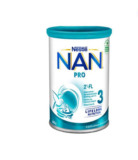 Nan Pro 3 Infant Formula Milk (From 1 to 3 years) 800 gm ( Switzerland )