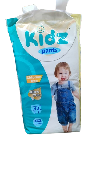 Kidz Baby Diaper Pant System XXXL (22-36 kg) 42 Pices