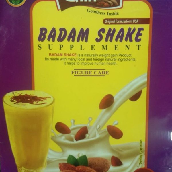Badam shake weight gain supplement