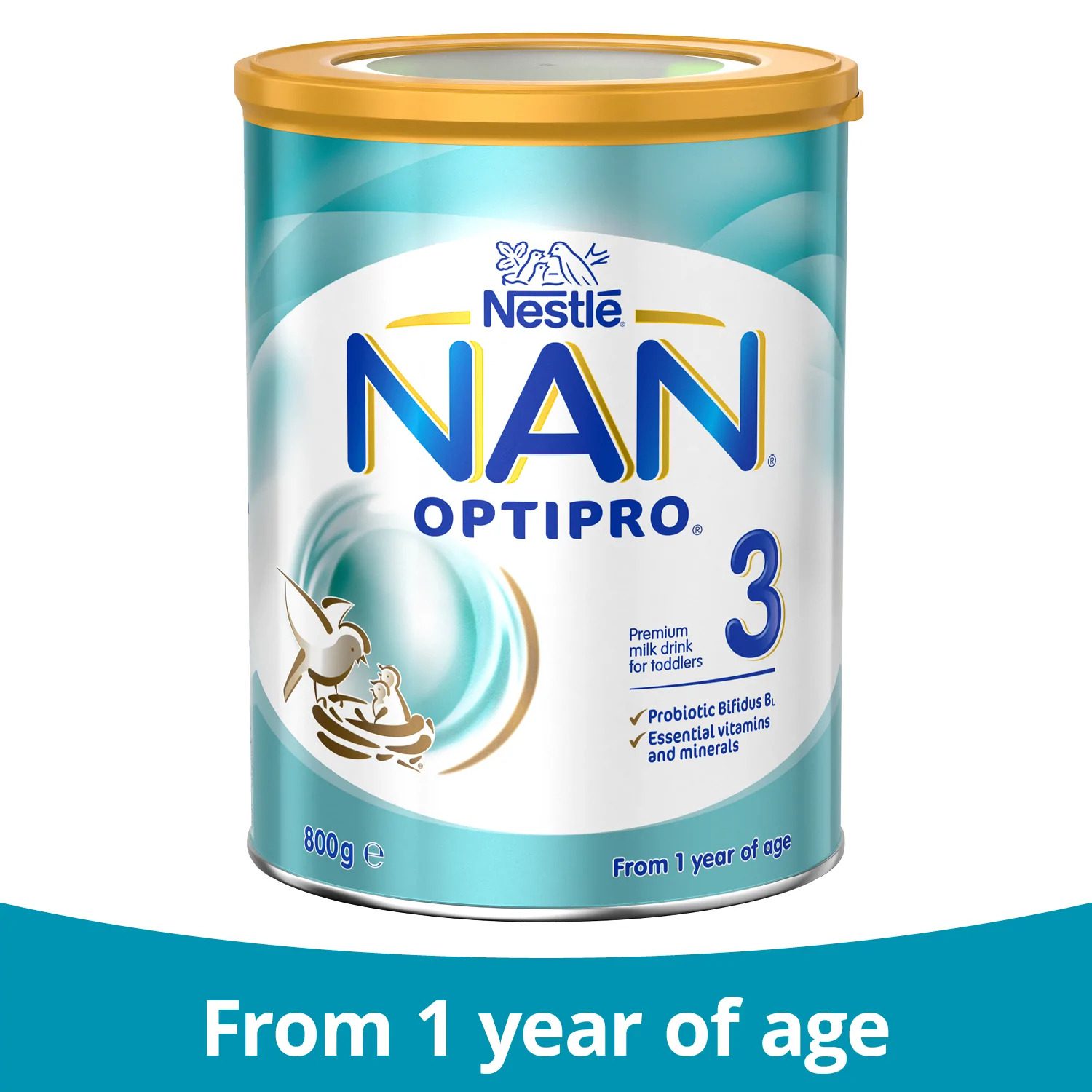 NAN 3 OPTIPRO Infant Formula Milk (From 1 to 3 years) 1800 gm ( Dubai )