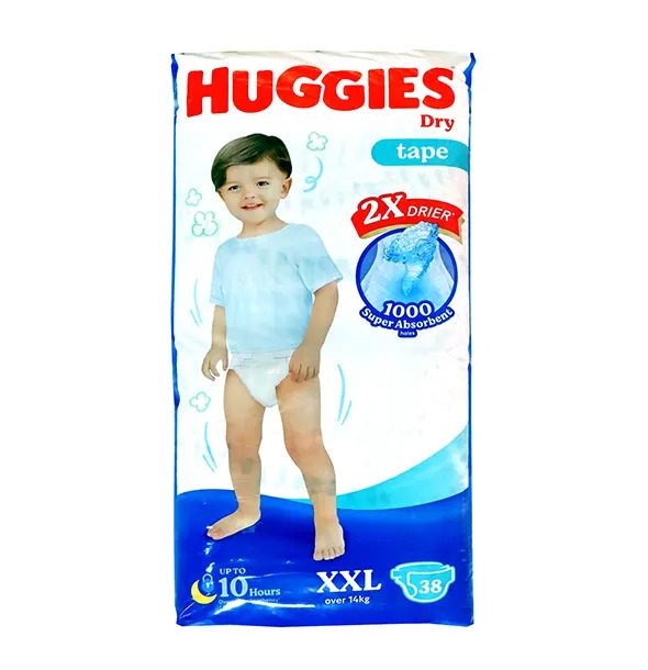 Huggies Dry Belt Diaper XXL ( 14 KG+ ) 38 Pieces