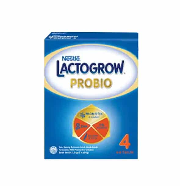 Nestle Lactogrow 4 Probio Formula Milk Powder (4 to 6 years) 1.2 kg (Malaysian)