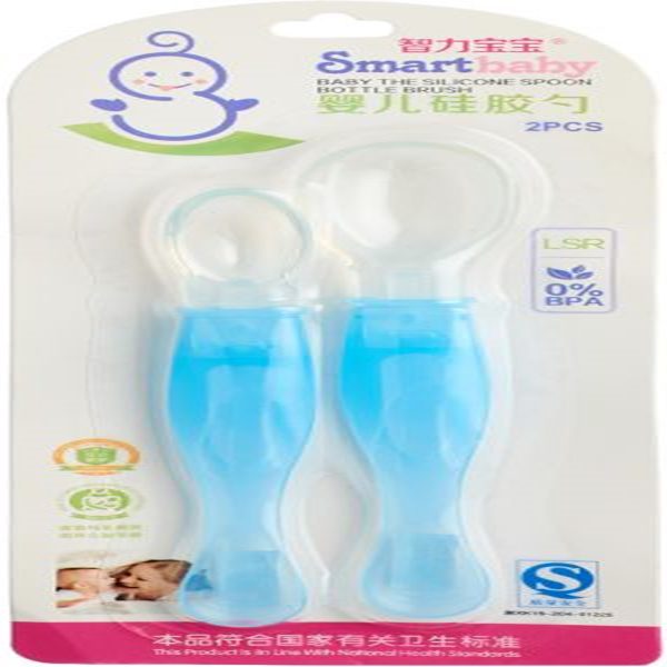 Smart Baby Silicone Spoon, 2 Pieces