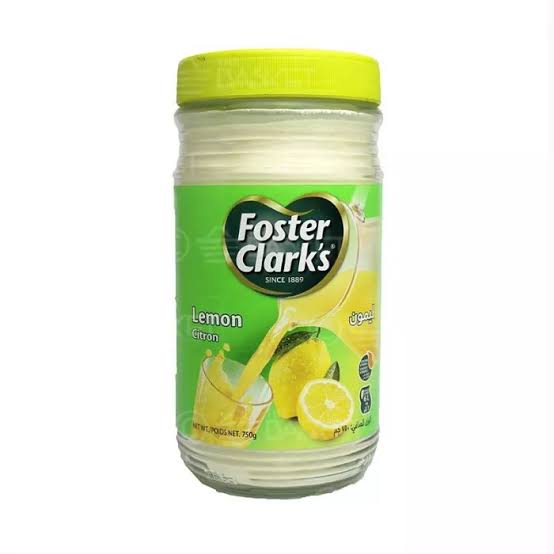 Foster Clark's Lemon Flavor 750 Gm ( Made in Malta )