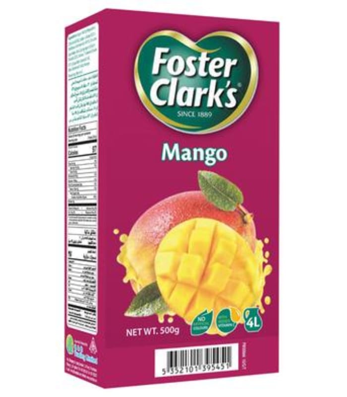WhatsApp Image 2026-02-05 at 2.51.47 AM Foster Clark's Mango Flavor 500 Gm Packet ( Made in Bahrain ) - Image 1