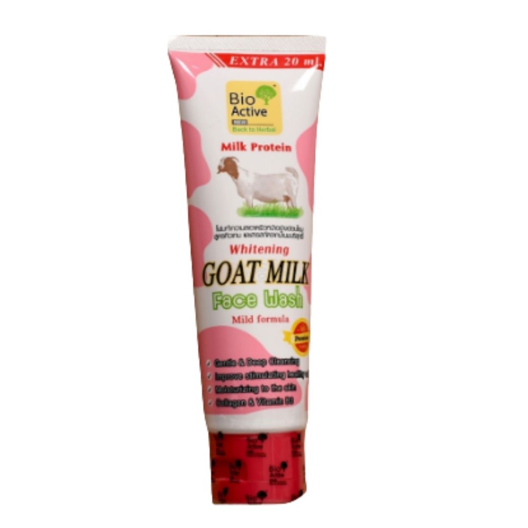 Bio active goat milk face wash