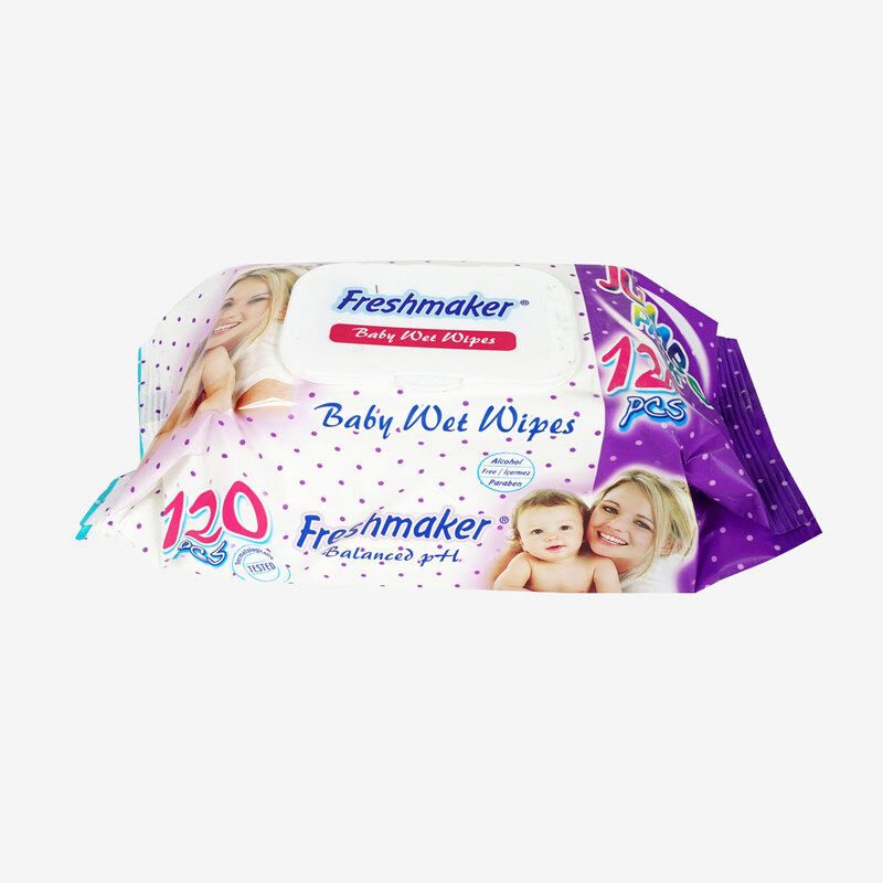Freshmaker Wet Wipes 120 Pices