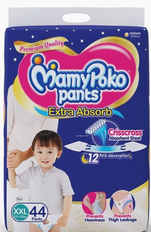 MamyPoko Pants System XXL Size (15-25 KG) 40 Pices ( Indian )