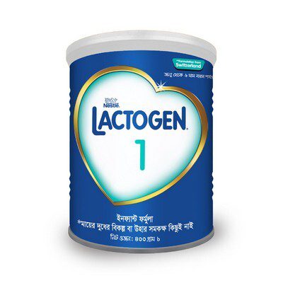 Nestlé Lactogen 1 Formula Milk Powder (0-6 M) 400gm ( Bangladeshi )