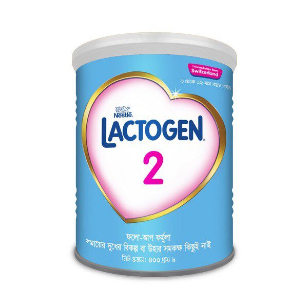 Nestlé Lactogen 2 Formula With Iron (6 M+) 400gm ( Bangladeshi )