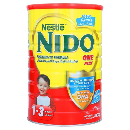 Nido 1+ Growing-up Formula (1-3 years) 1800gm ( Dubai )