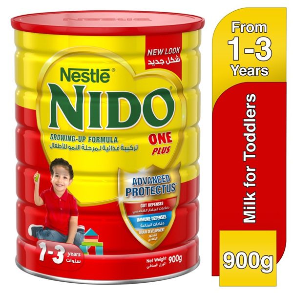 Nido 1+ Growing-up Formula (1-3 years) 900gm ( Dubai )