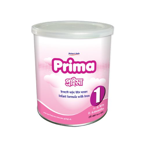 Mother's Smile Prima 1 Milk Tin (0-6 months) 400 gm