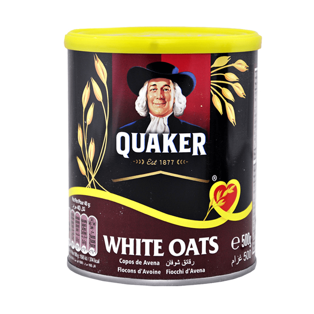 Quaker White oats 500 gm ( Saudia )
