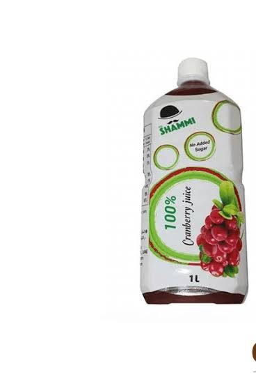 Mr Shammi 100% Cranberry Juice 1 Litre