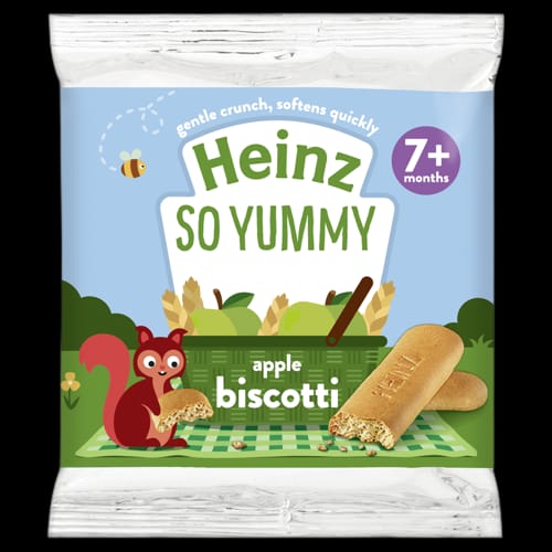 Heinz So Yummy Apple Biscotti 7+ month