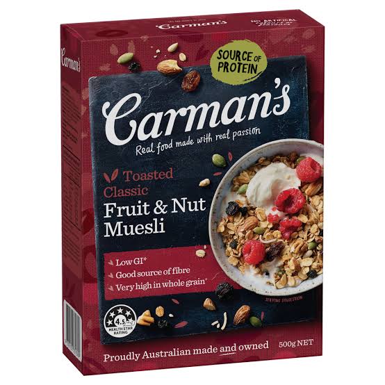 Garman's Fruit & Nut Muesli 500 gm ( Australian)