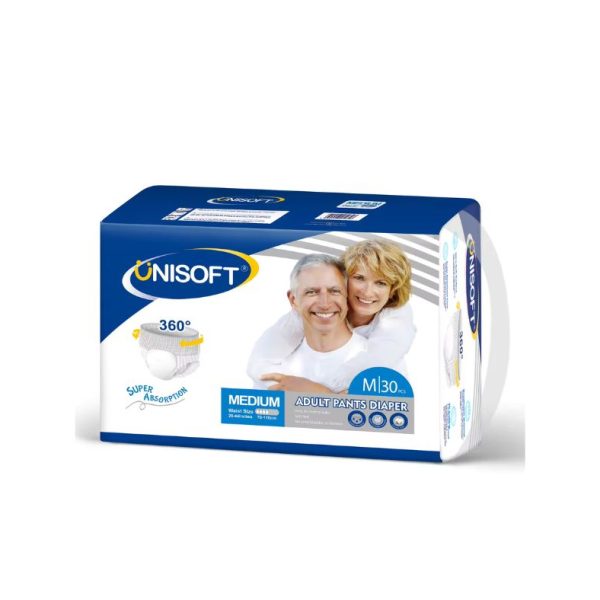 Unisoft Adult Diaper Pant M 30 pis