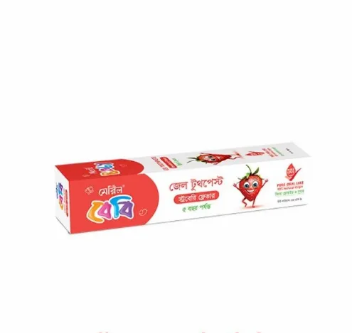 Meril Baby gel ToothPaste Strawberry Flavor
