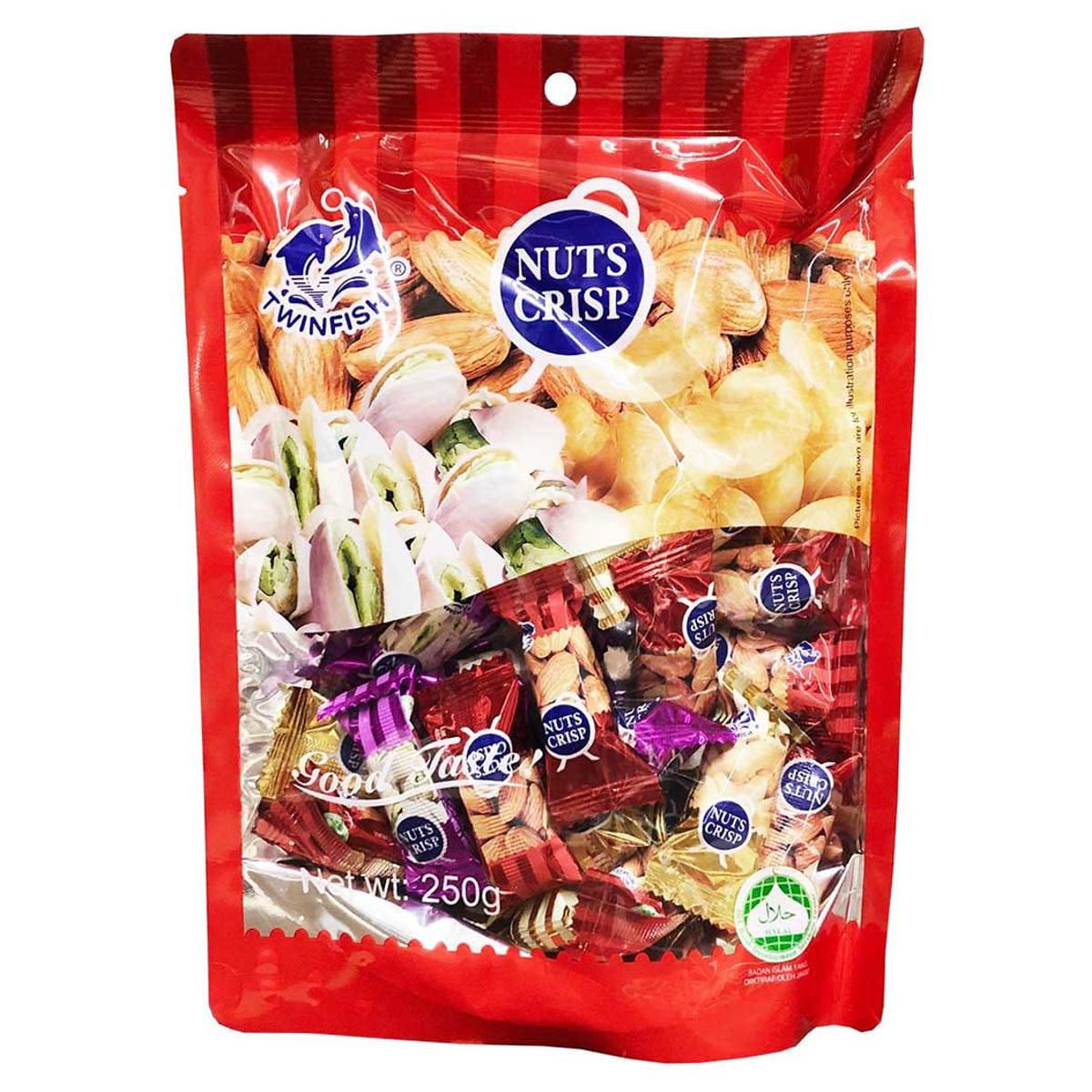 Nuts Crisp Chocolate (Imported) 250gm